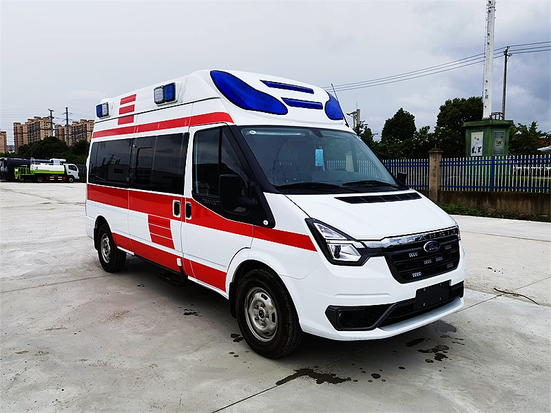 福特新時(shí)代長(zhǎng)軸高頂負(fù)壓救護(hù)車(chē)